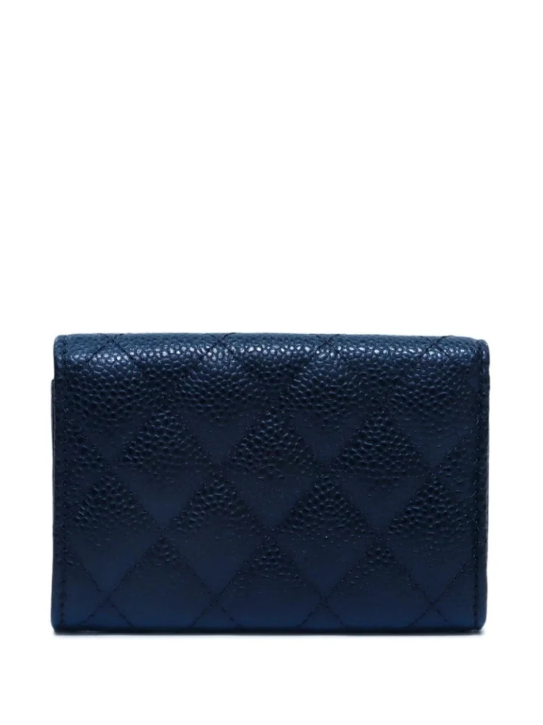 CHANEL Pre-Owned 2018-2019 CC Leather Wallet